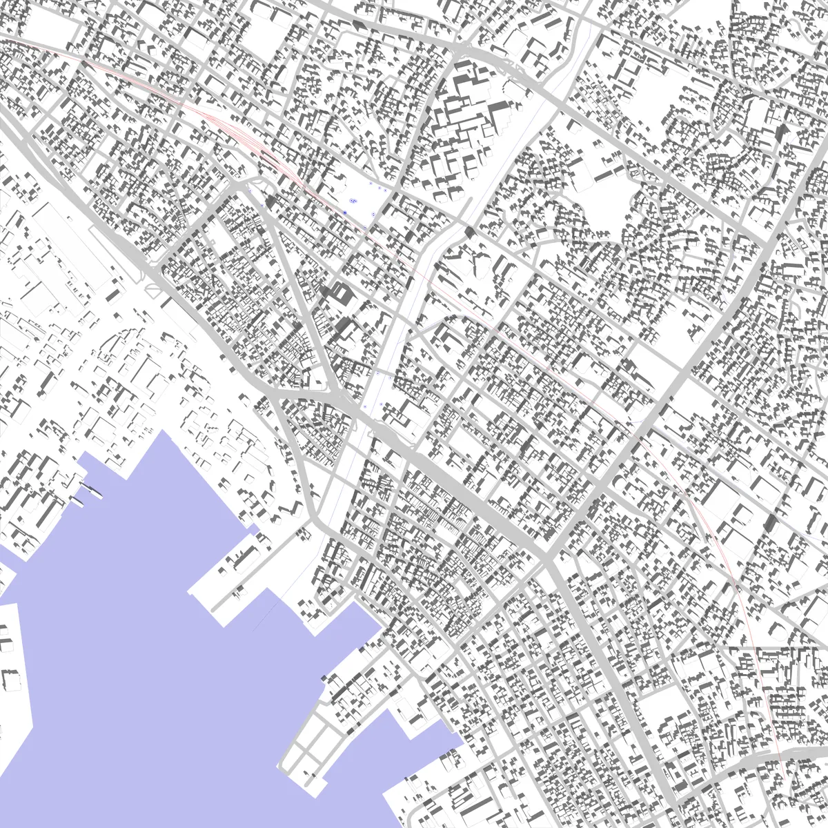 Ube site plan (2.5 km)