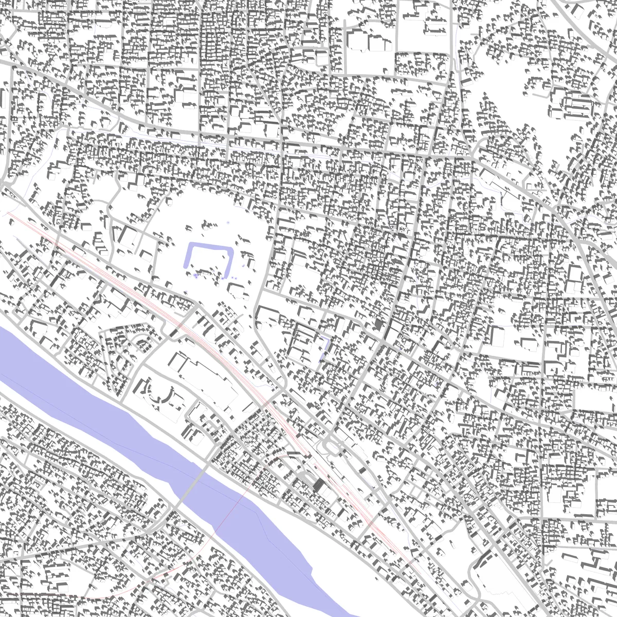 Ueda site plan (2.5 km)
