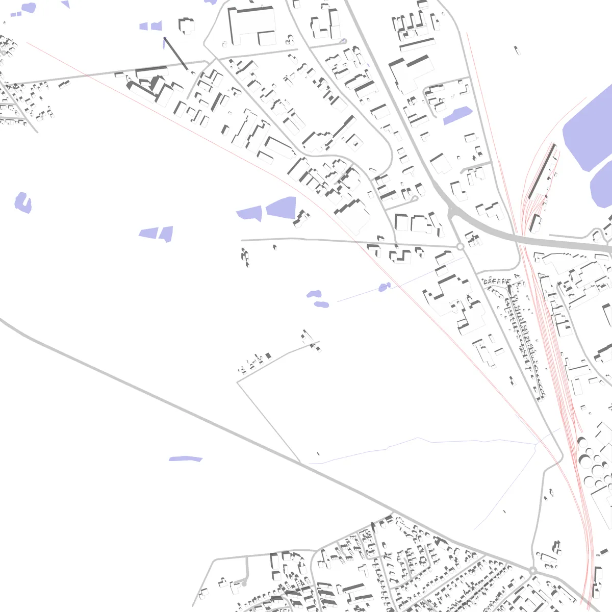 Uelzen Lageplan (2,5 km)