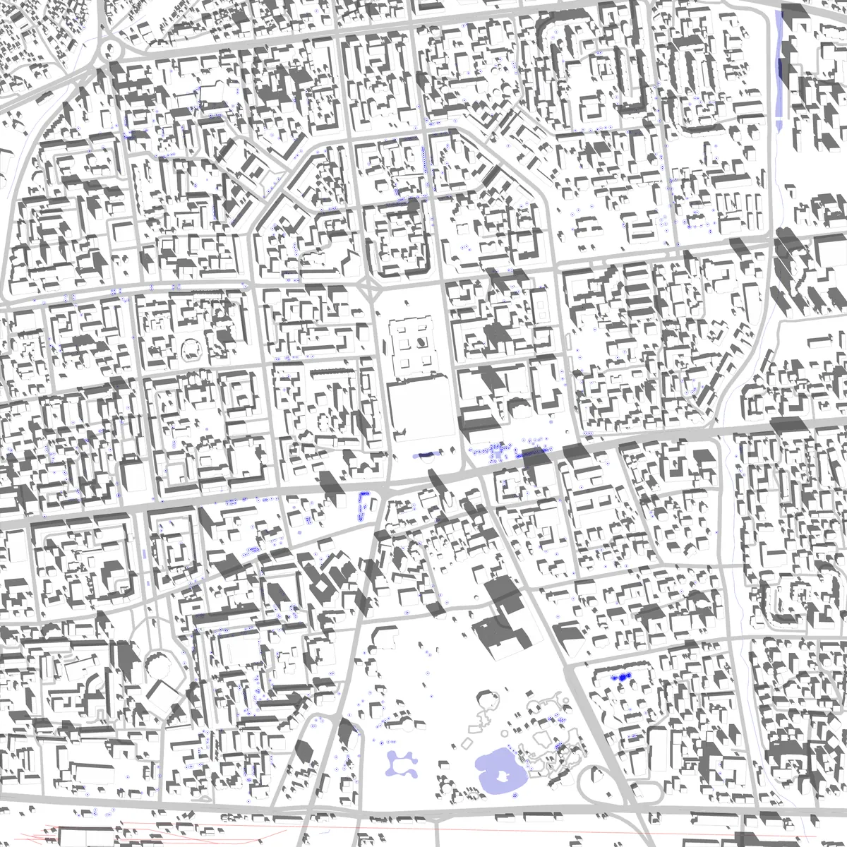 Ulaanbaatar site plan (2.5 km)