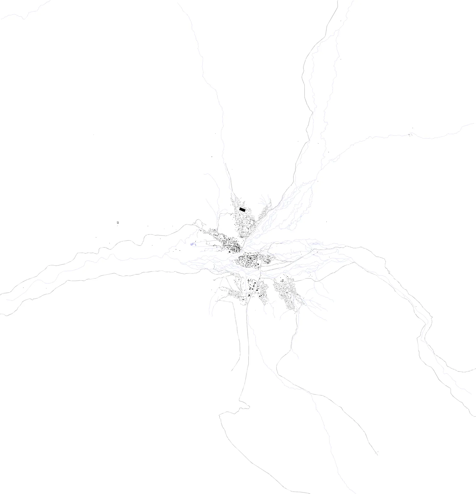 Uliastai figure ground plan