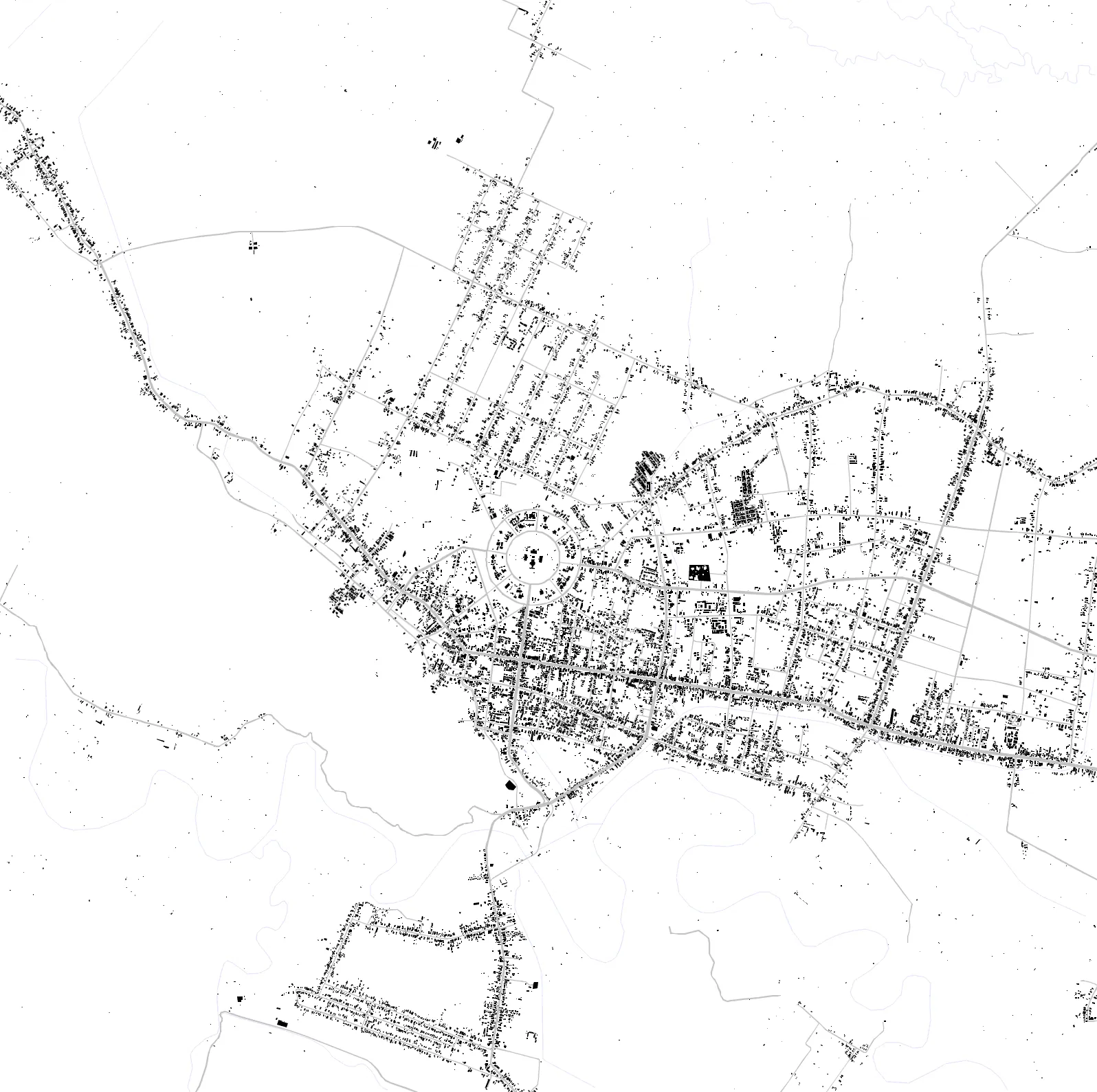 Unaaha figure ground plan