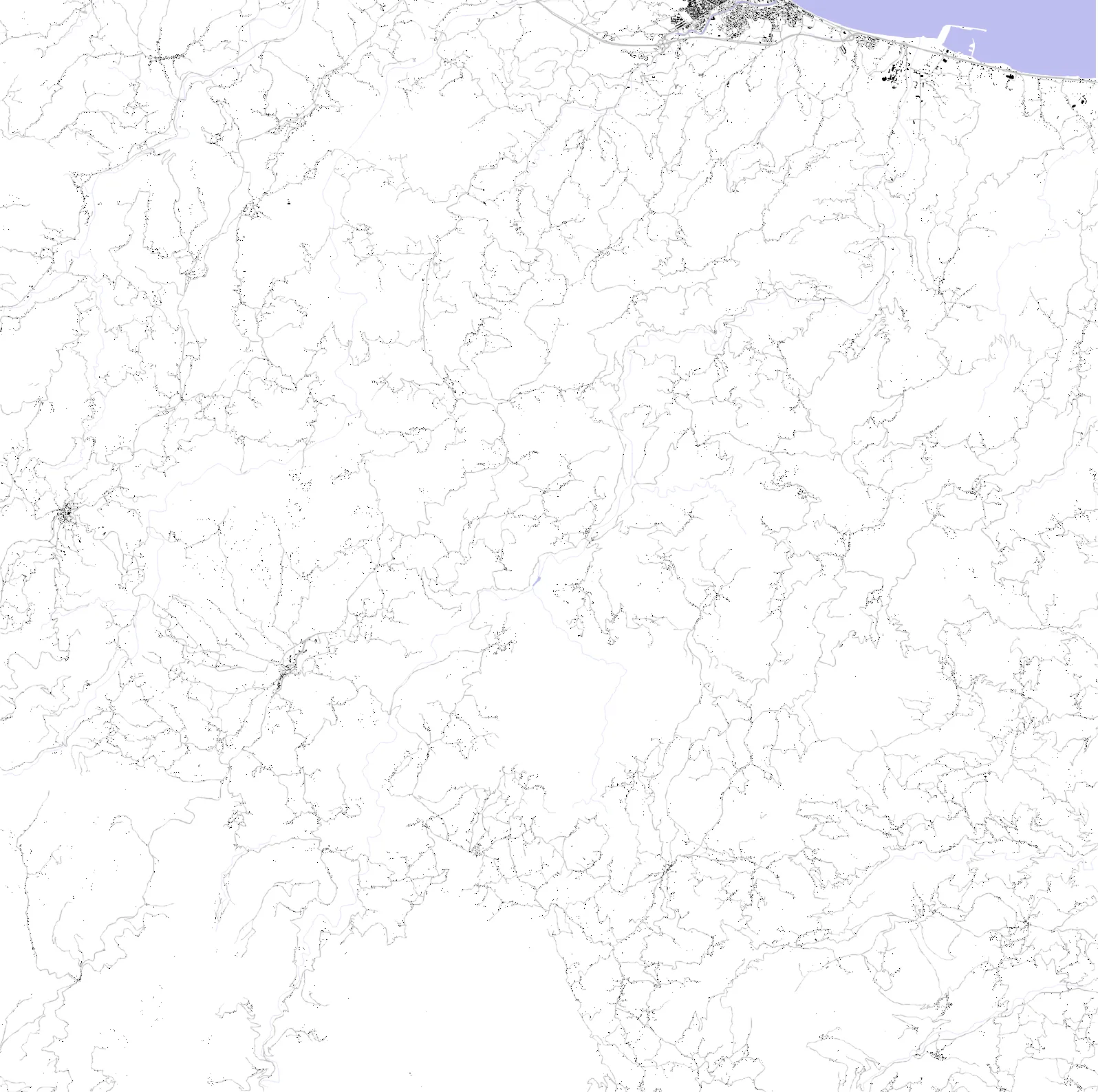 Ünye figure ground plan