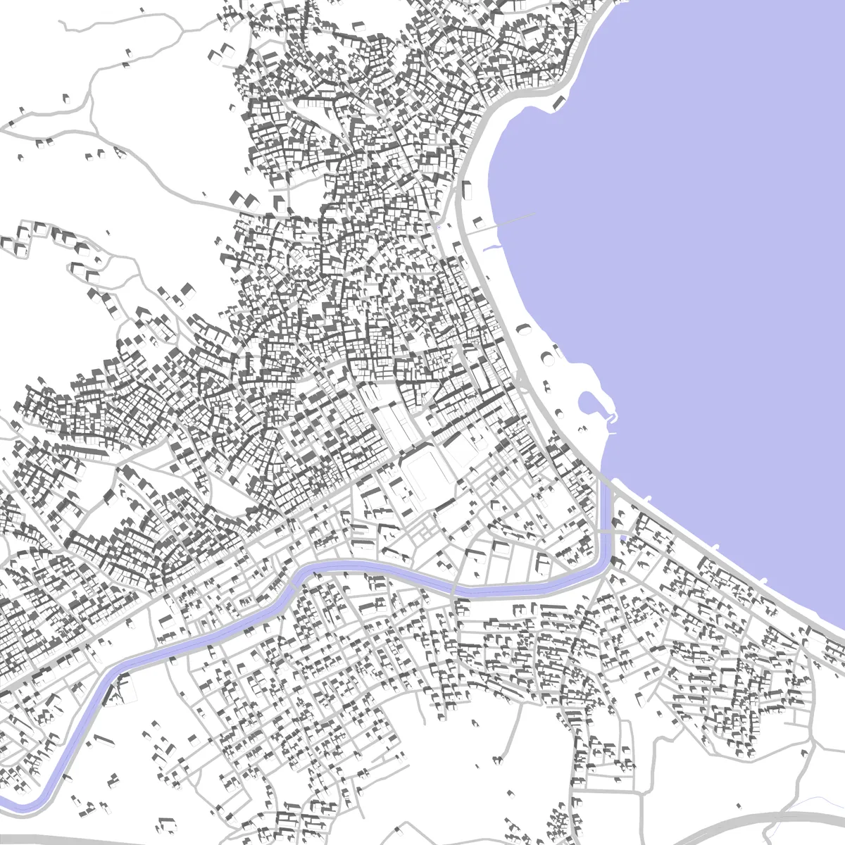 Ünye site plan (2.5 km)