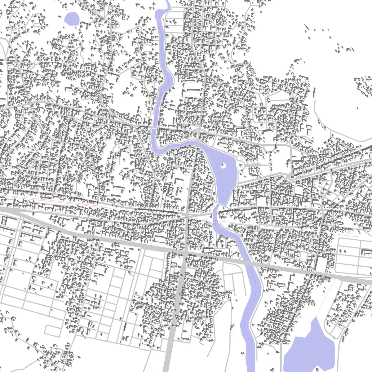 Uông Bí site plan (2.5 km)