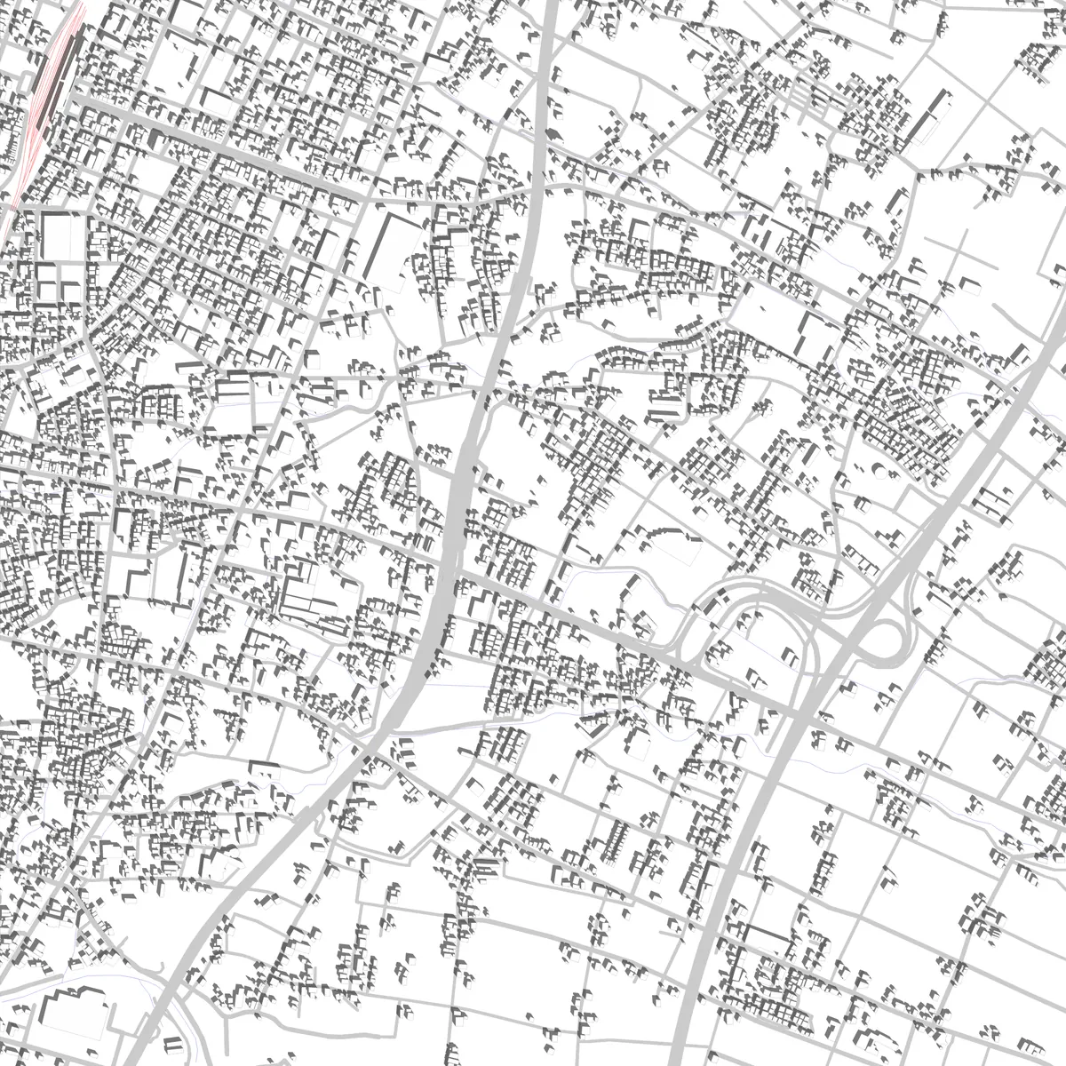 Uozu site plan (2.5 km)