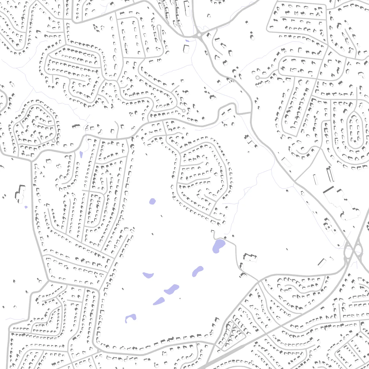 Upper St. Clair site plan (2.5 km)