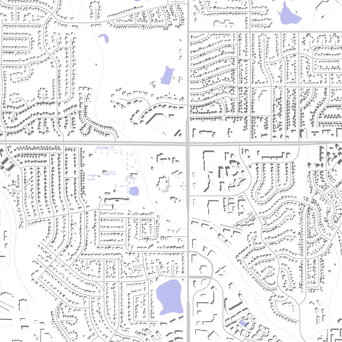 Urbandale site plan (2.5 km)