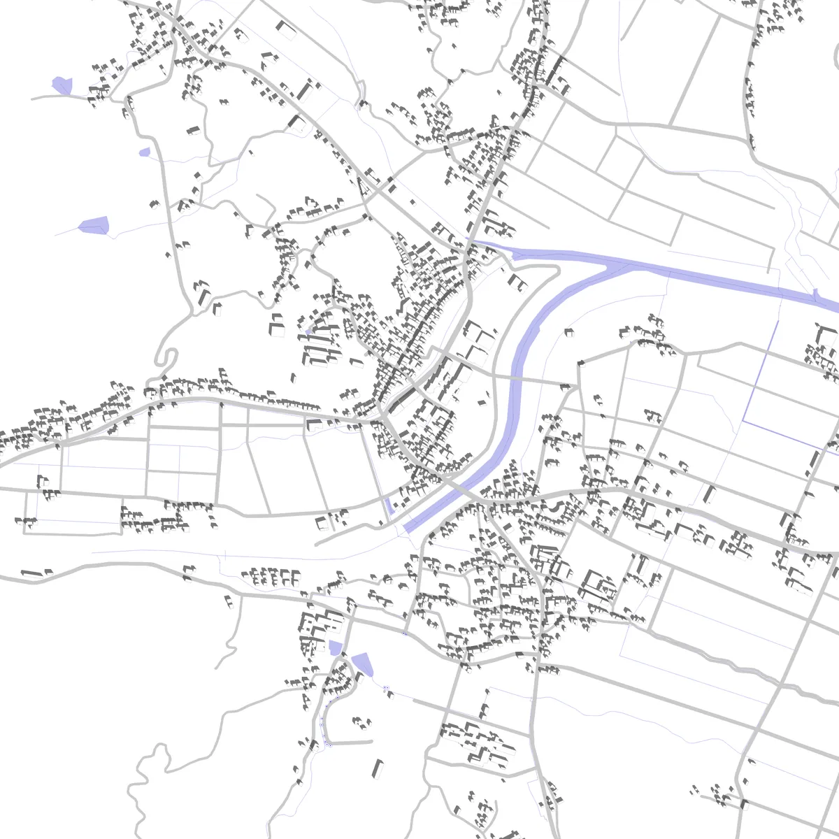 Ureshino site plan (2.5 km)