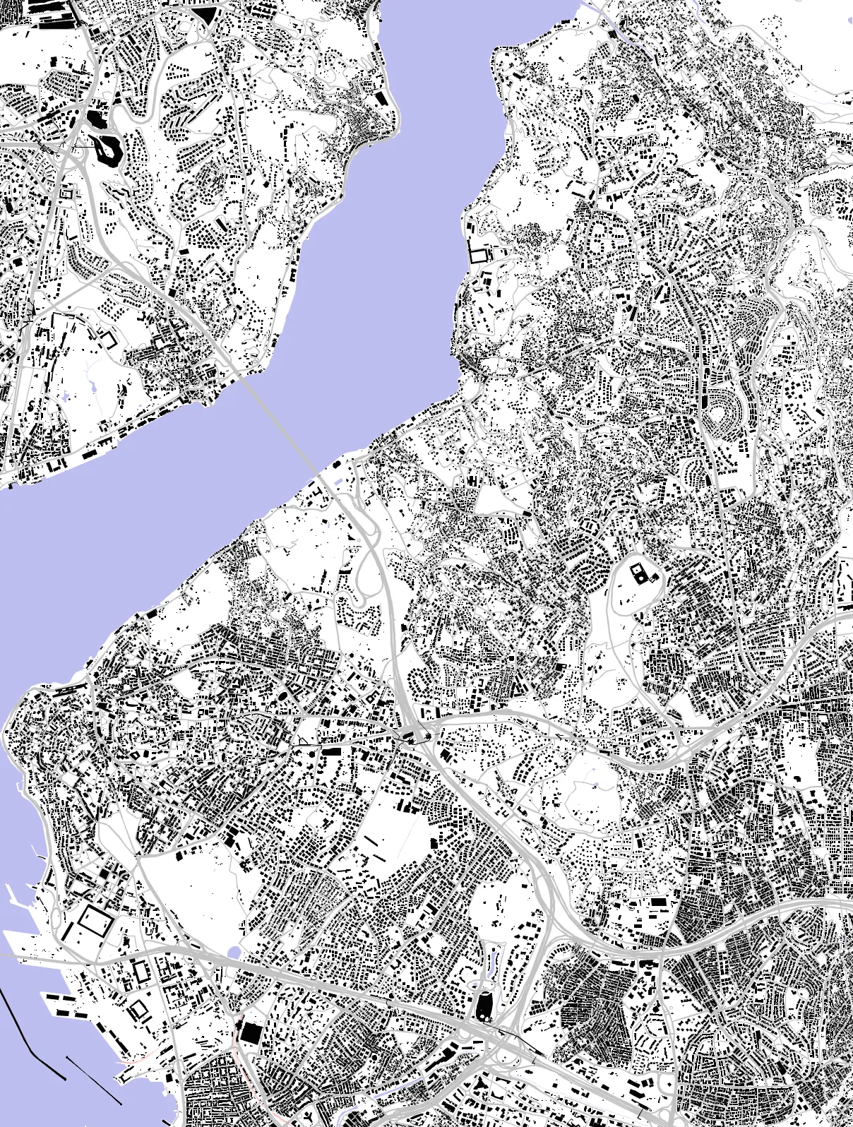 Üsküdar figure ground plan