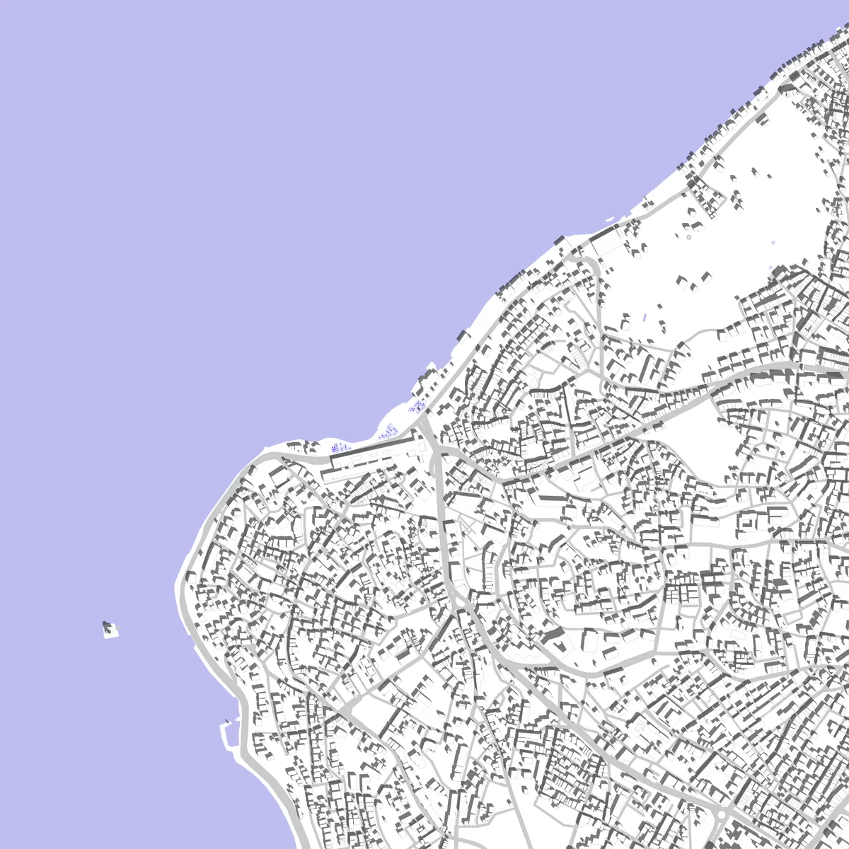 Üsküdar site plan (2.5 km)