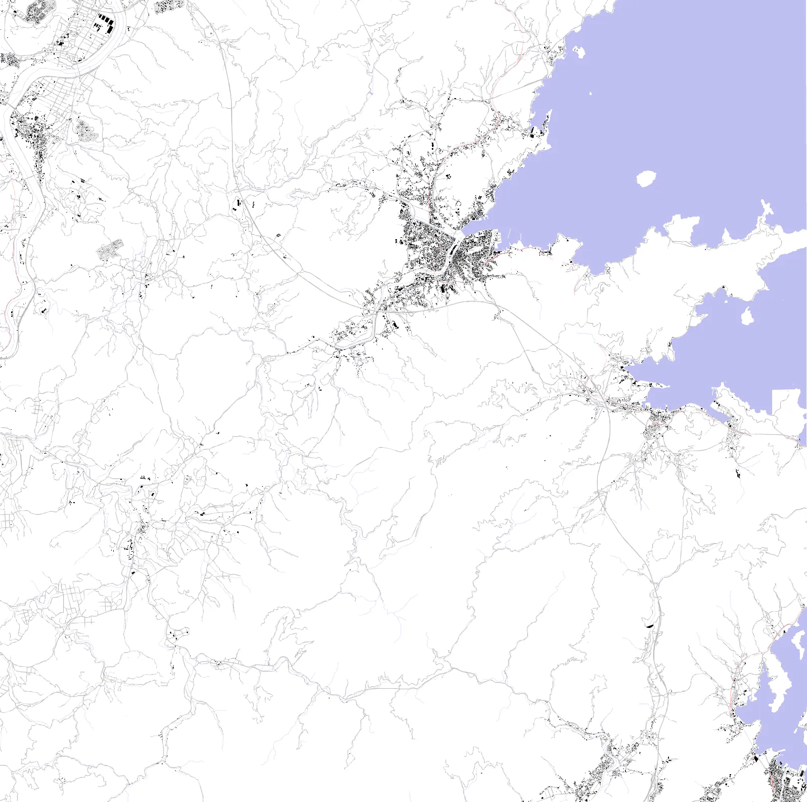 臼杵 図と地のプラン