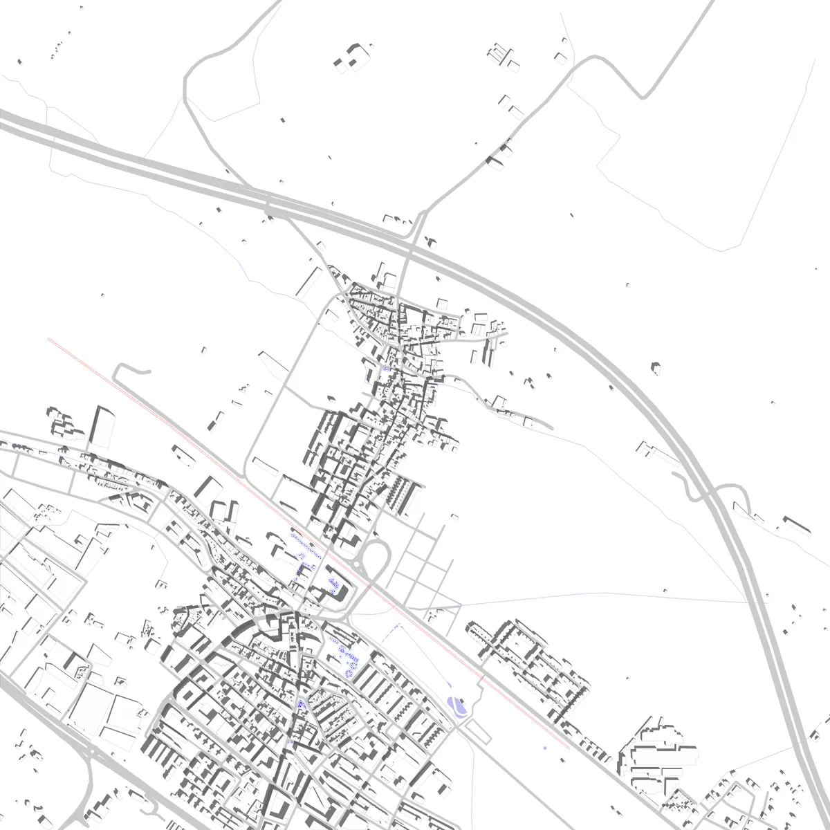 Utebo site plan (2.5 km)