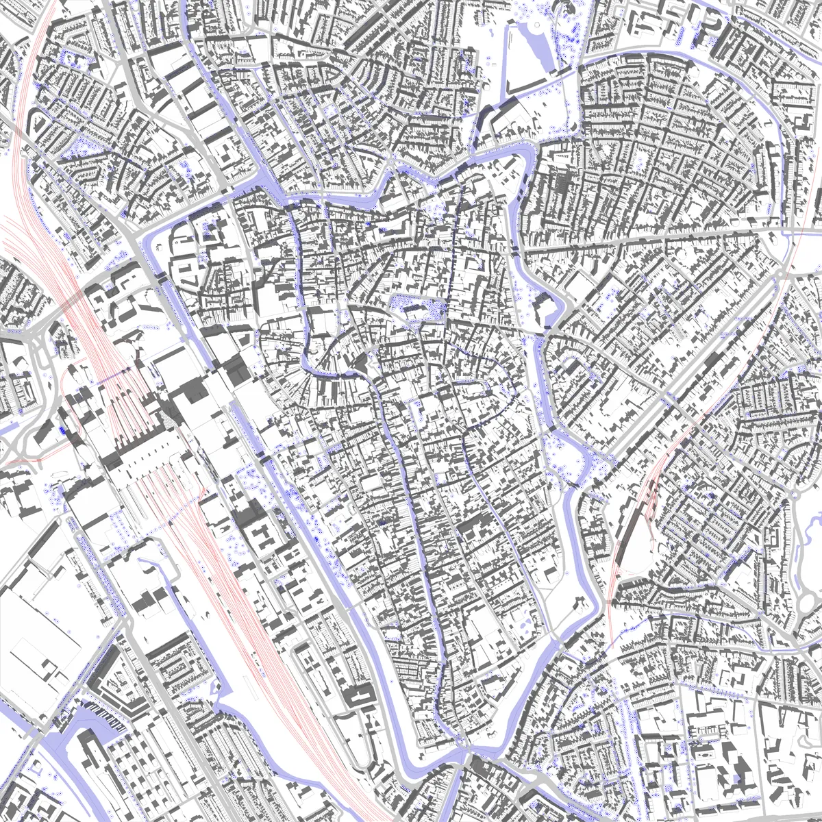 Utrecht site plan (2.5 km)