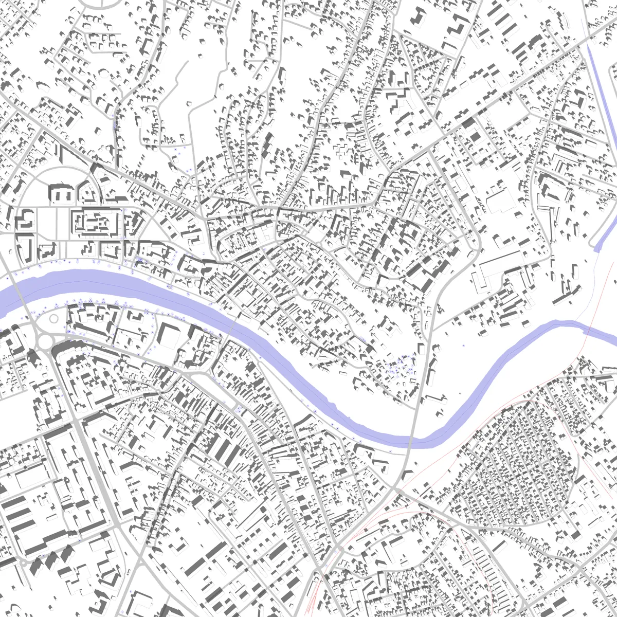 Uzhhorod site plan (2.5 km)