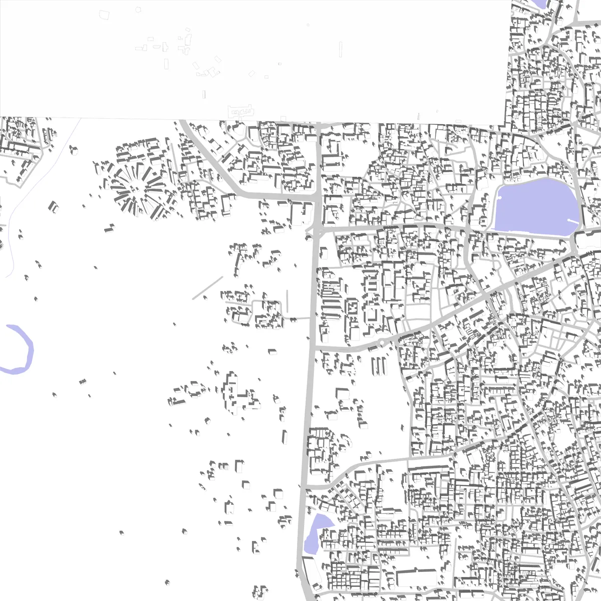 Vadodara site plan (2.5 km)