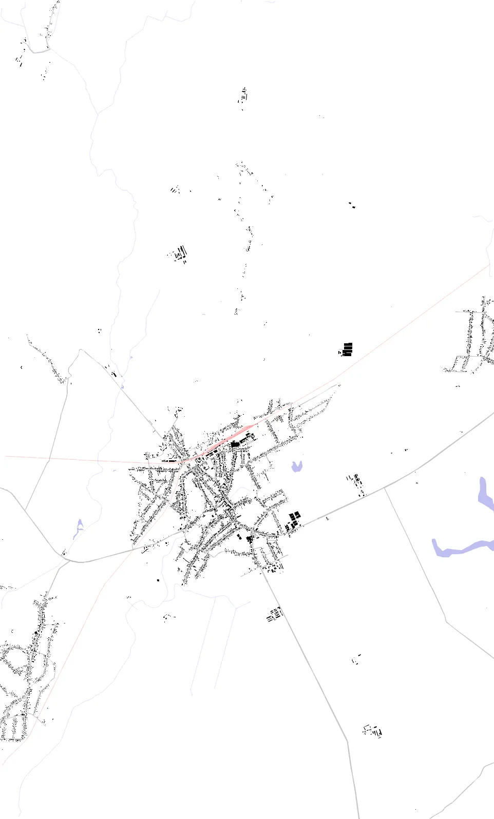 Valea lui Mihai figure ground plan