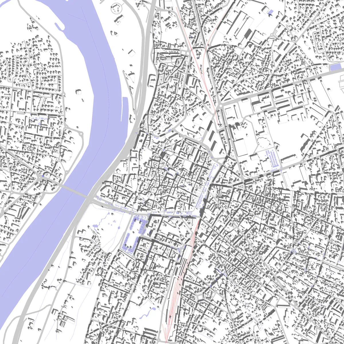 Valence site plan (2.5 km)