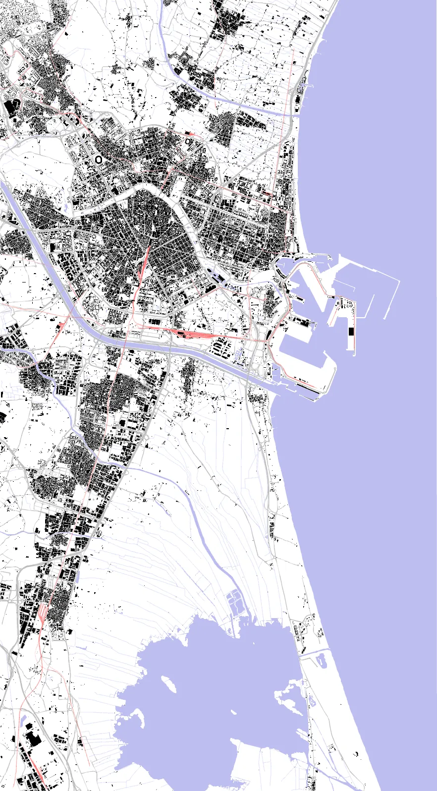 Valencia figure ground plan