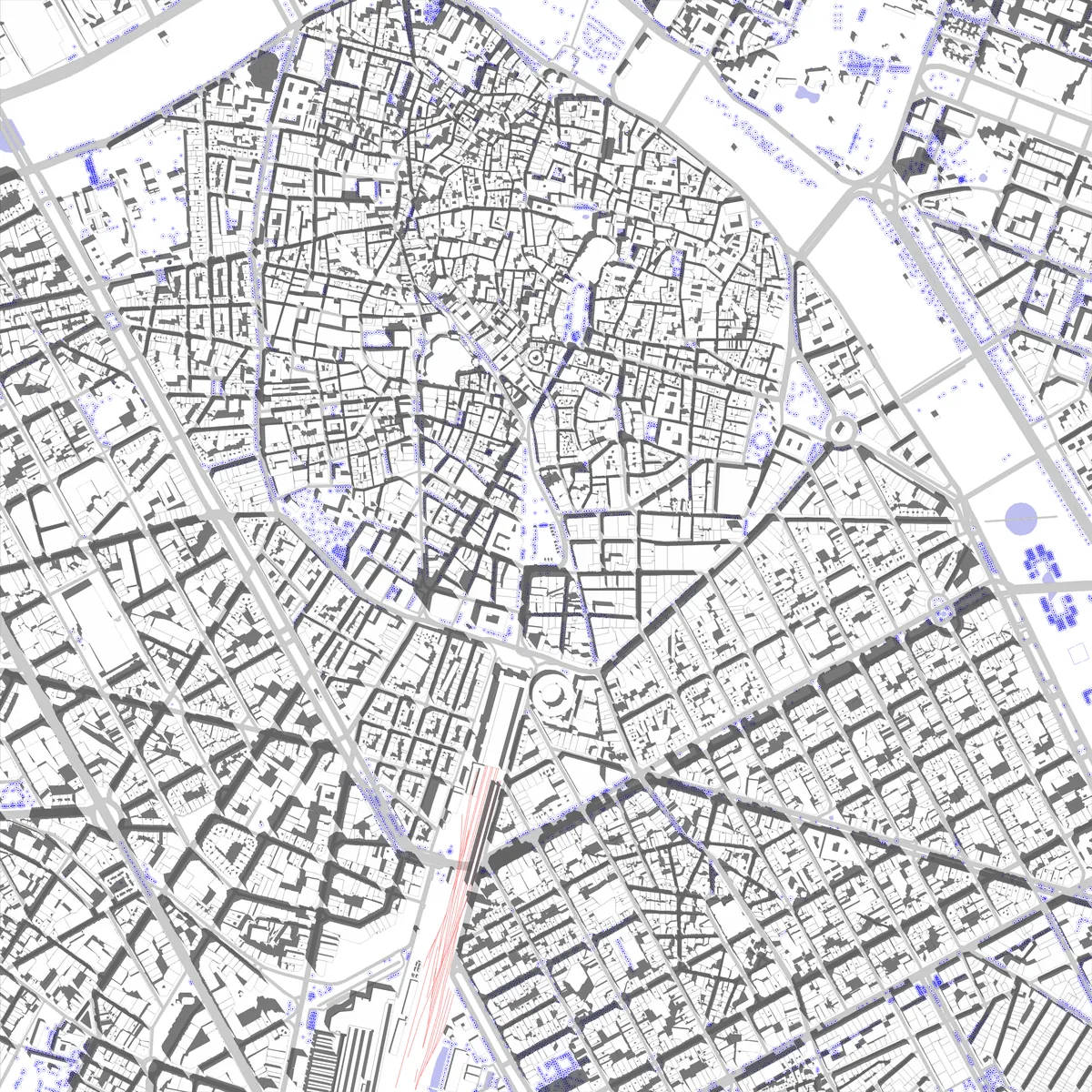 Valencia site plan (2.5 km)