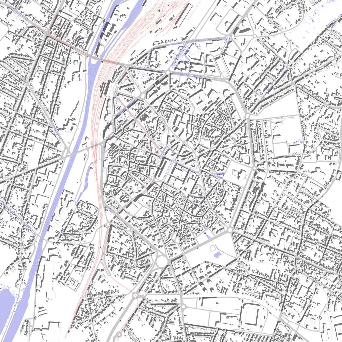 Valenciennes site plan (2.5 km)