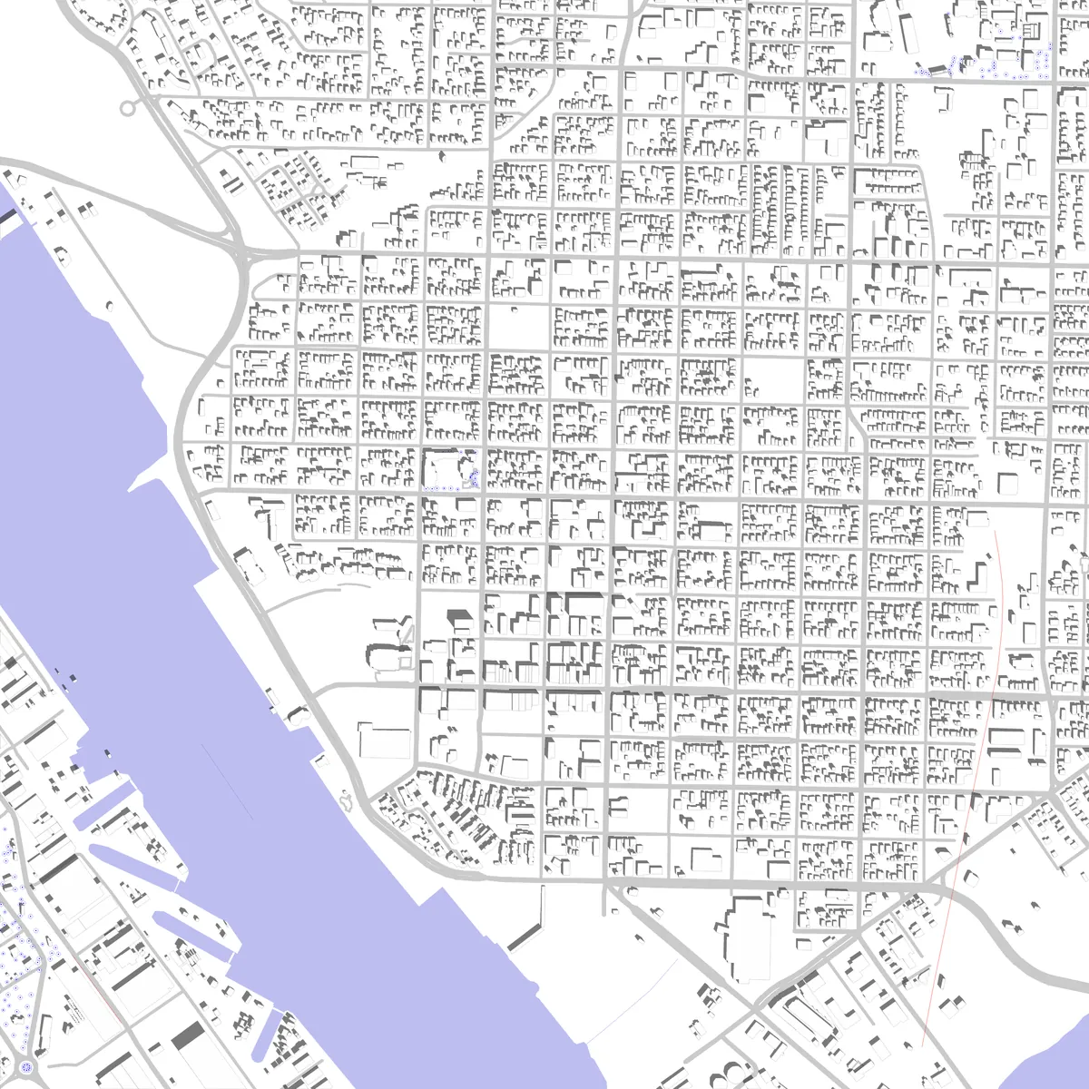 Vallejo site plan (2.5 km)