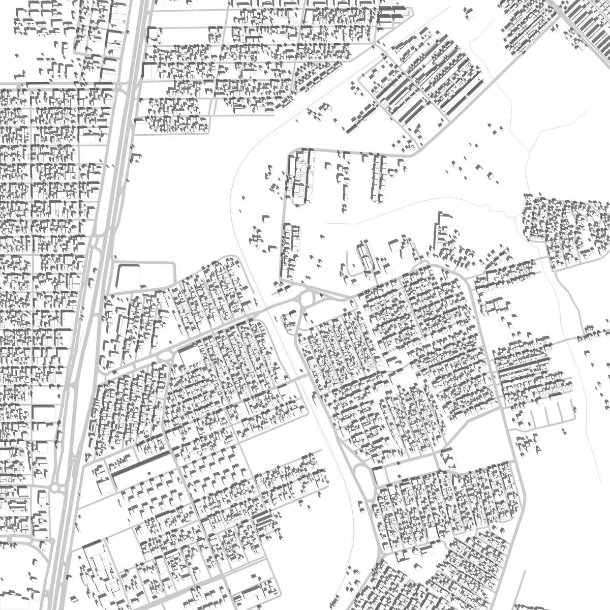 Valparaíso de Goiás planta de localização (2,5 km)