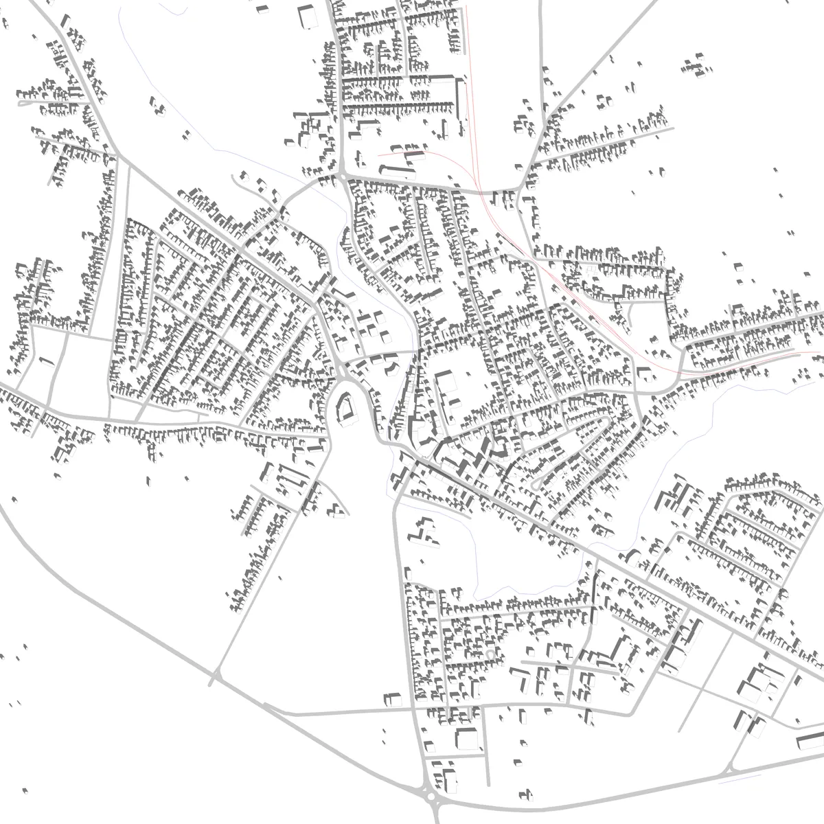 Valpovo site plan (2.5 km)
