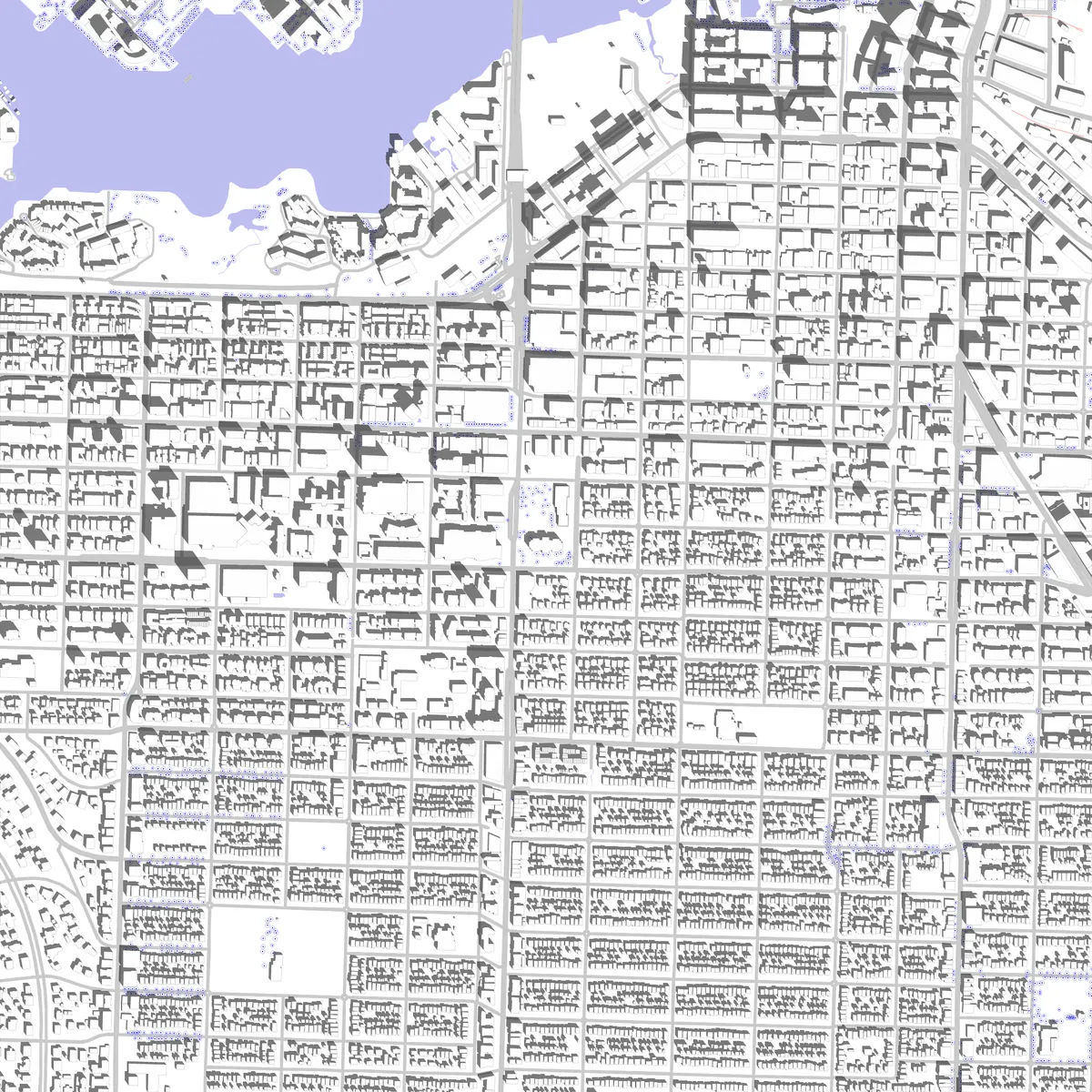 Vancouver site plan (2.5 km)