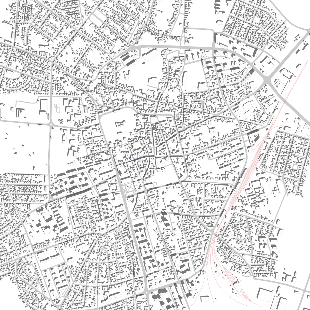 Varaždin site plan (2.5 km)