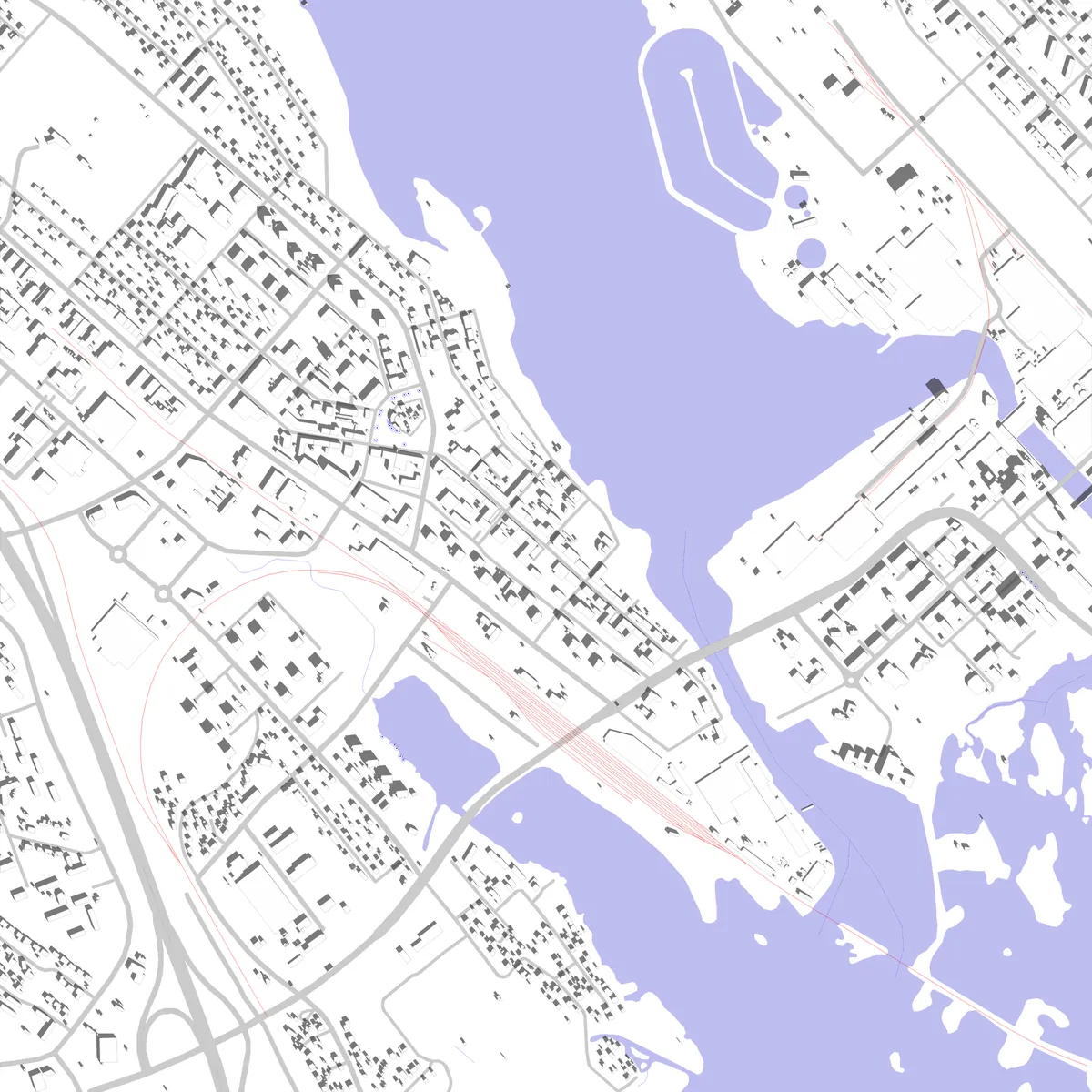 Varkaus asemapiirros (2,5 km)