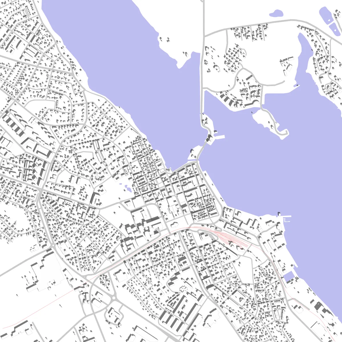 Västervik site plan (2.5 km)