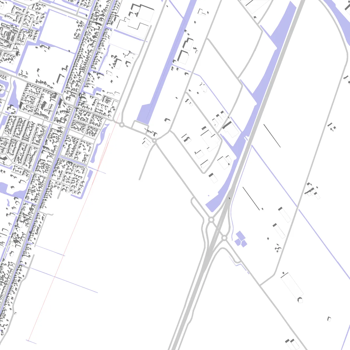 Veendam site plan (2.5 km)
