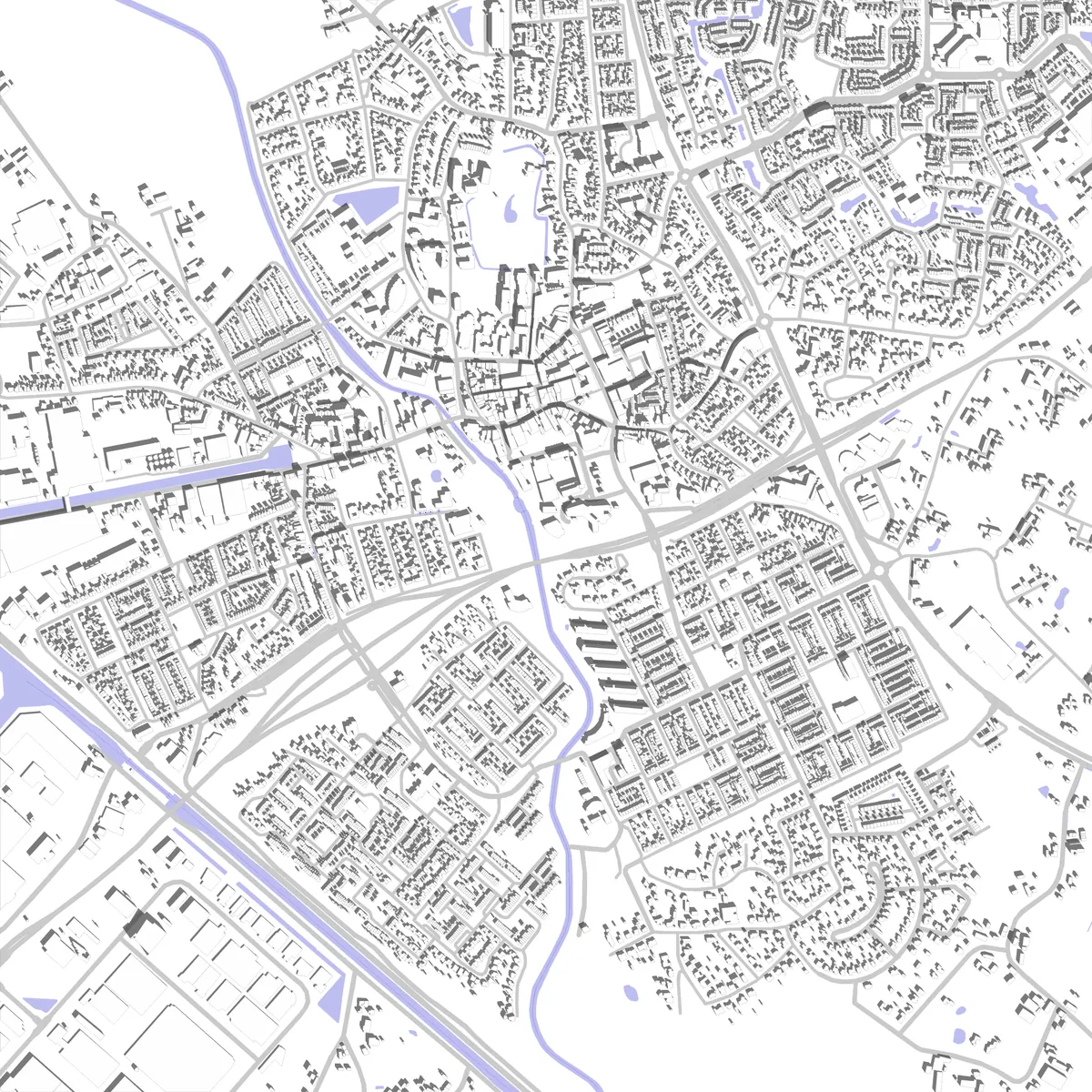 Veghel site plan (2.5 km)