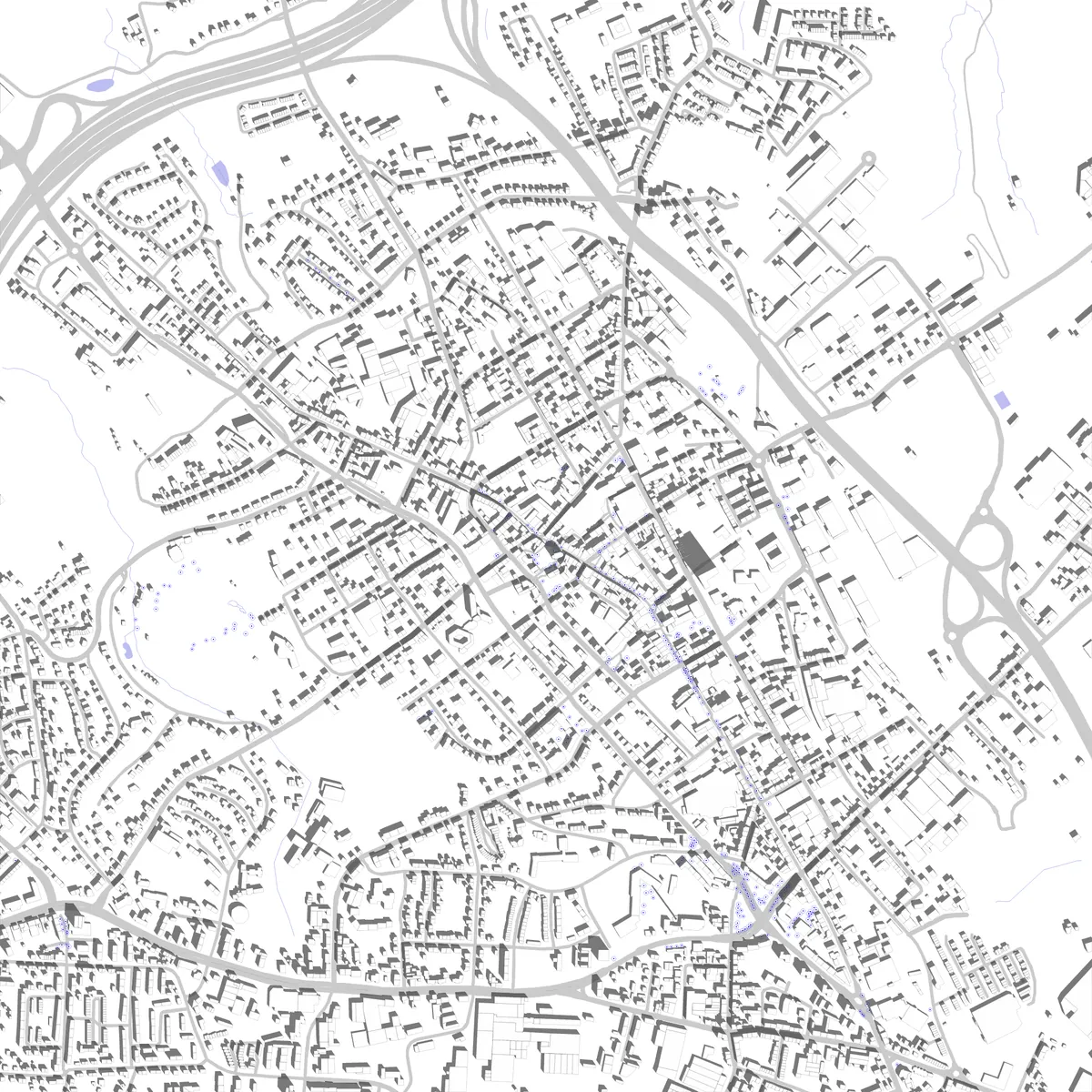 Velbert site plan (2.5 km)