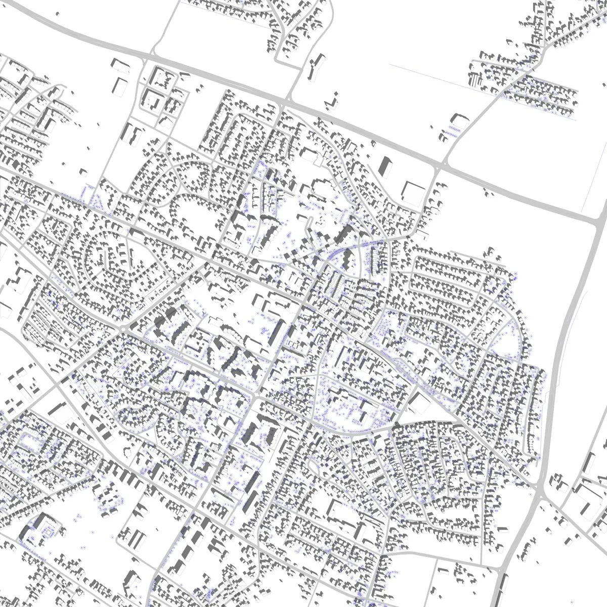 Velika Gorica site plan (2.5 km)