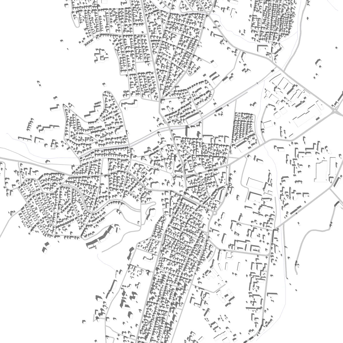 Velingrad site plan (2.5 km)
