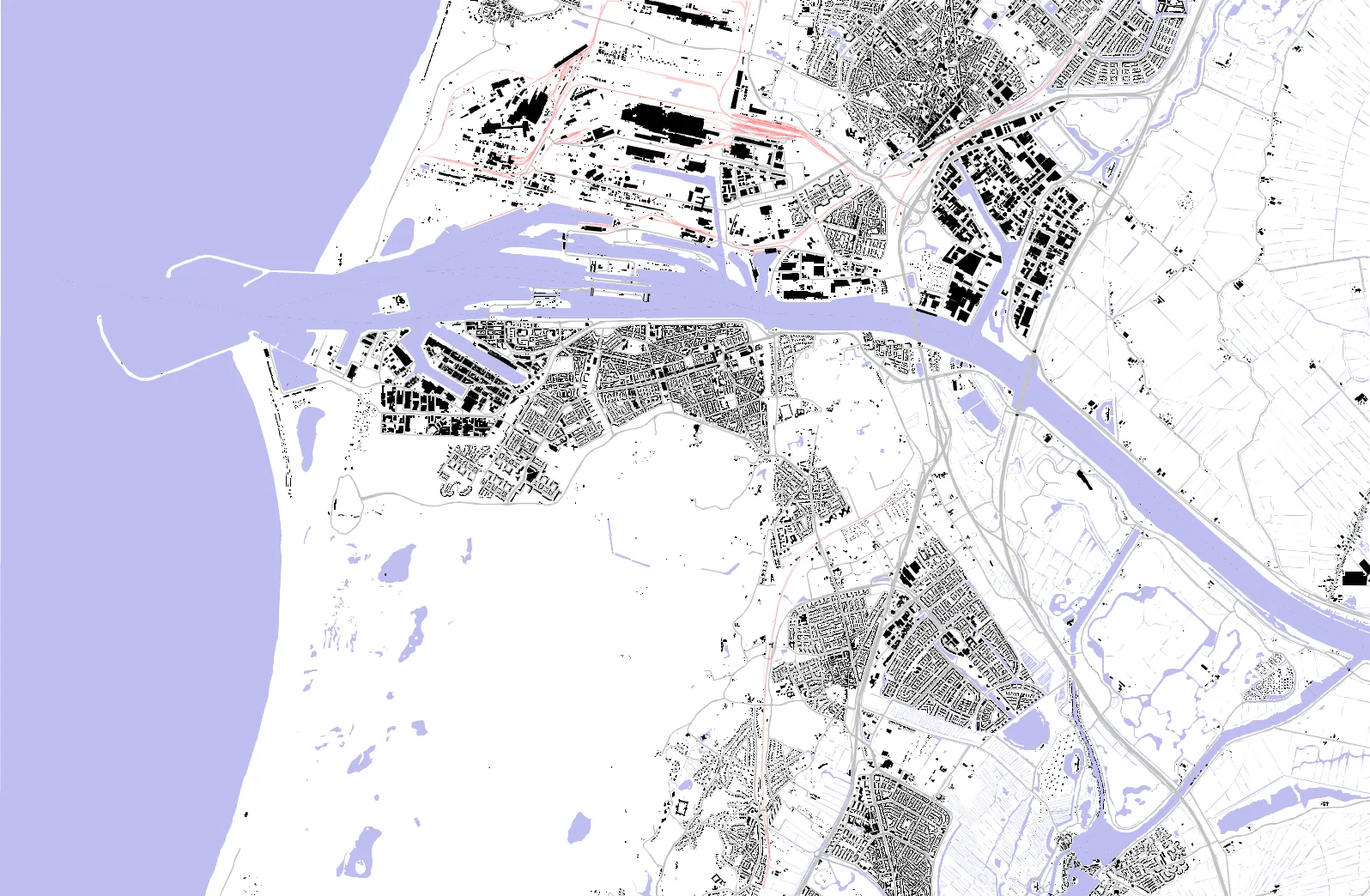 Velsen figure ground plan