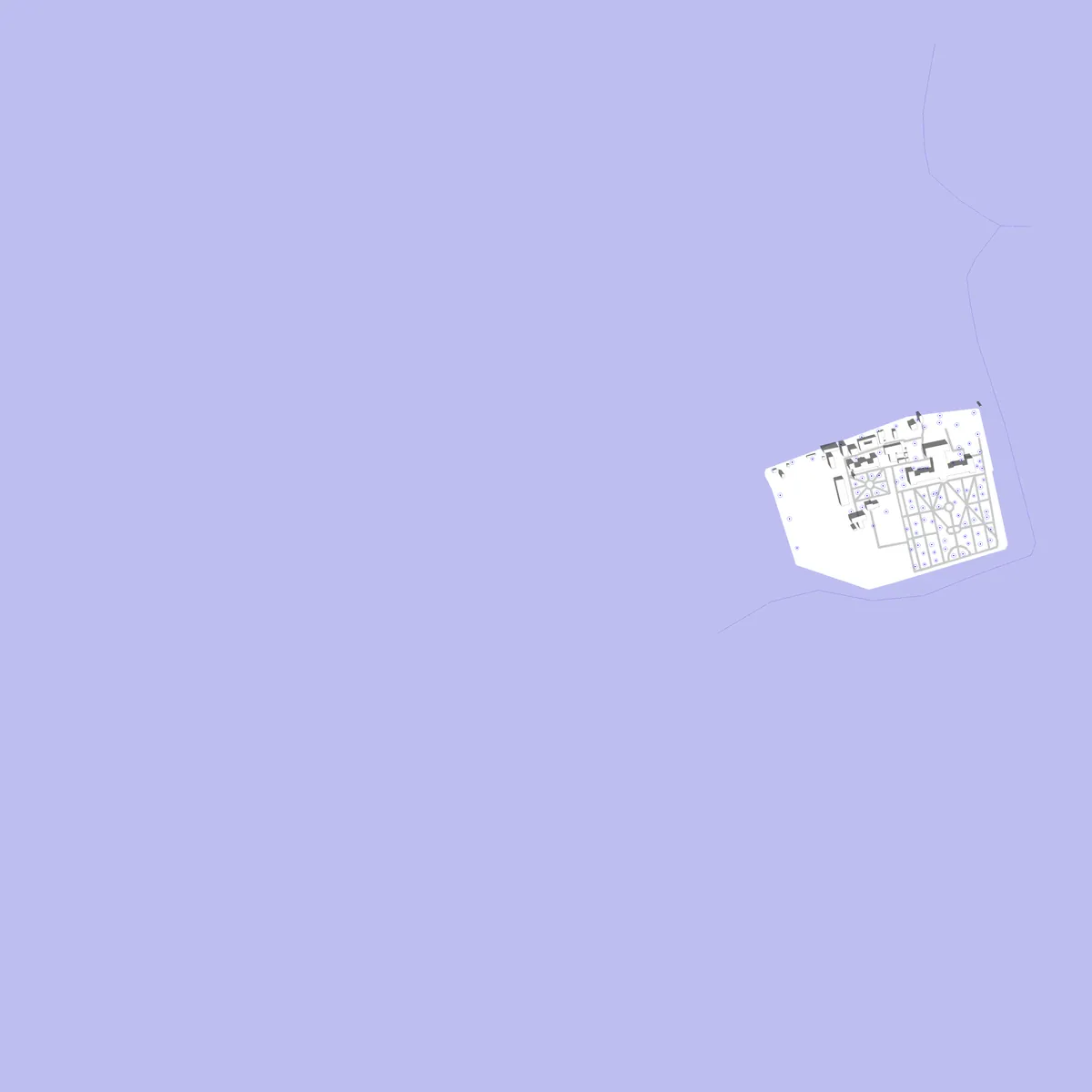 Venice site plan (2.5 km)