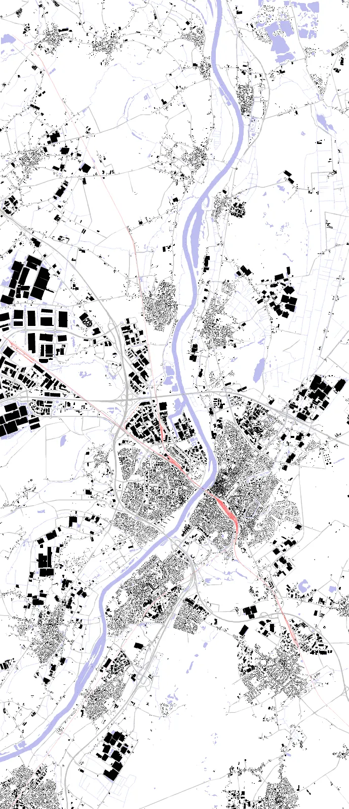 Venlo figure ground plan
