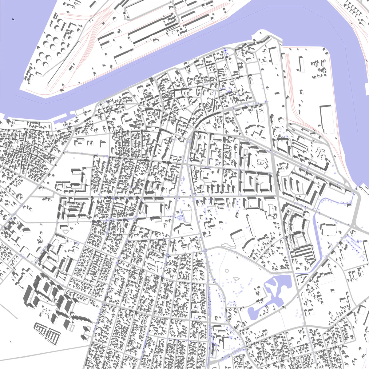 Ventspils site plan (2.5 km)