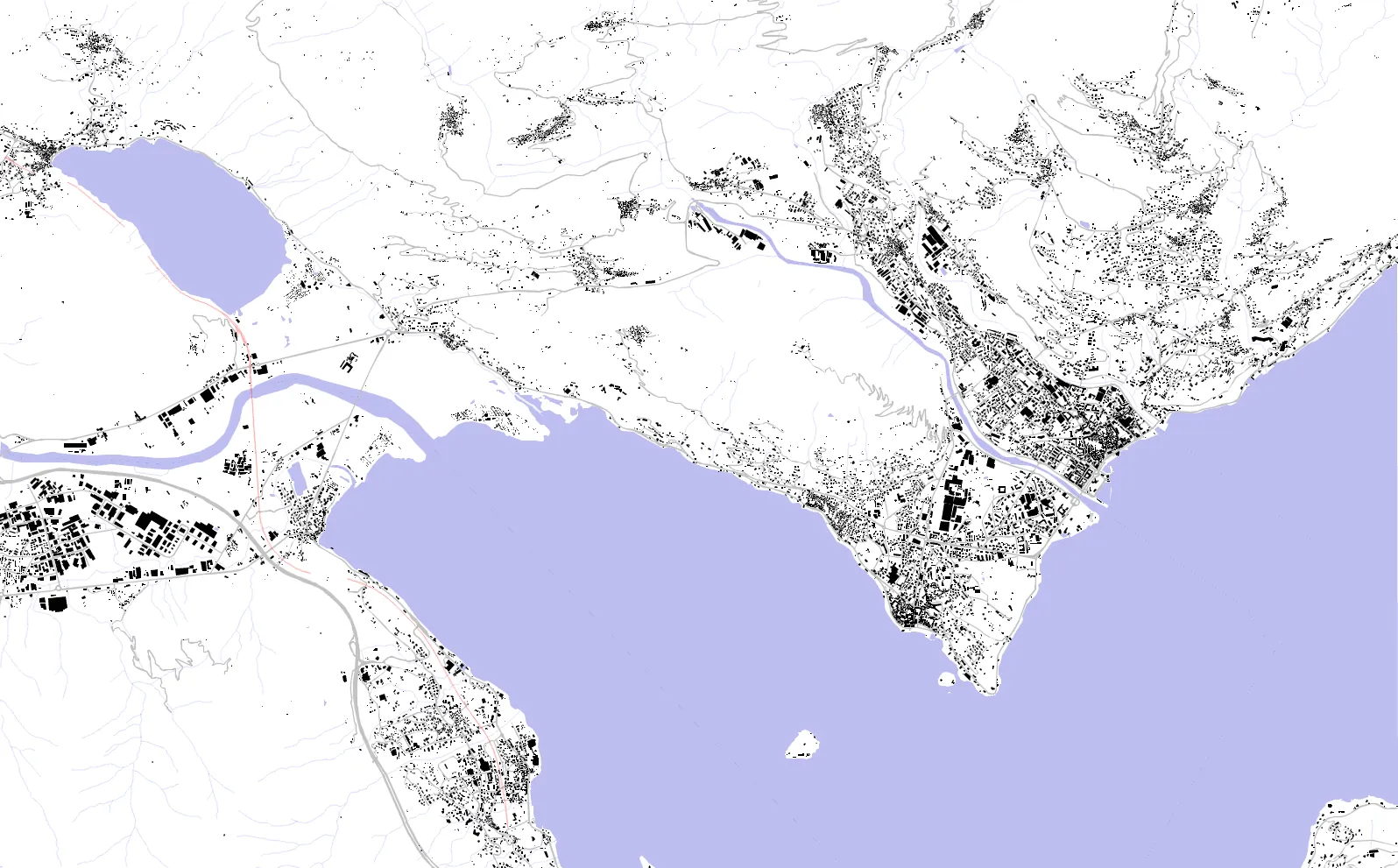 Verbania figure ground plan