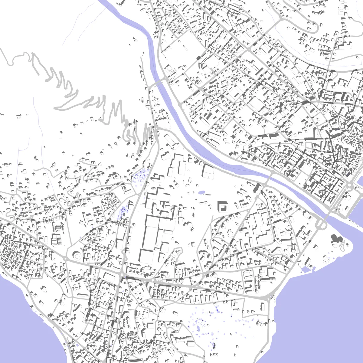Verbania site plan (2.5 km)