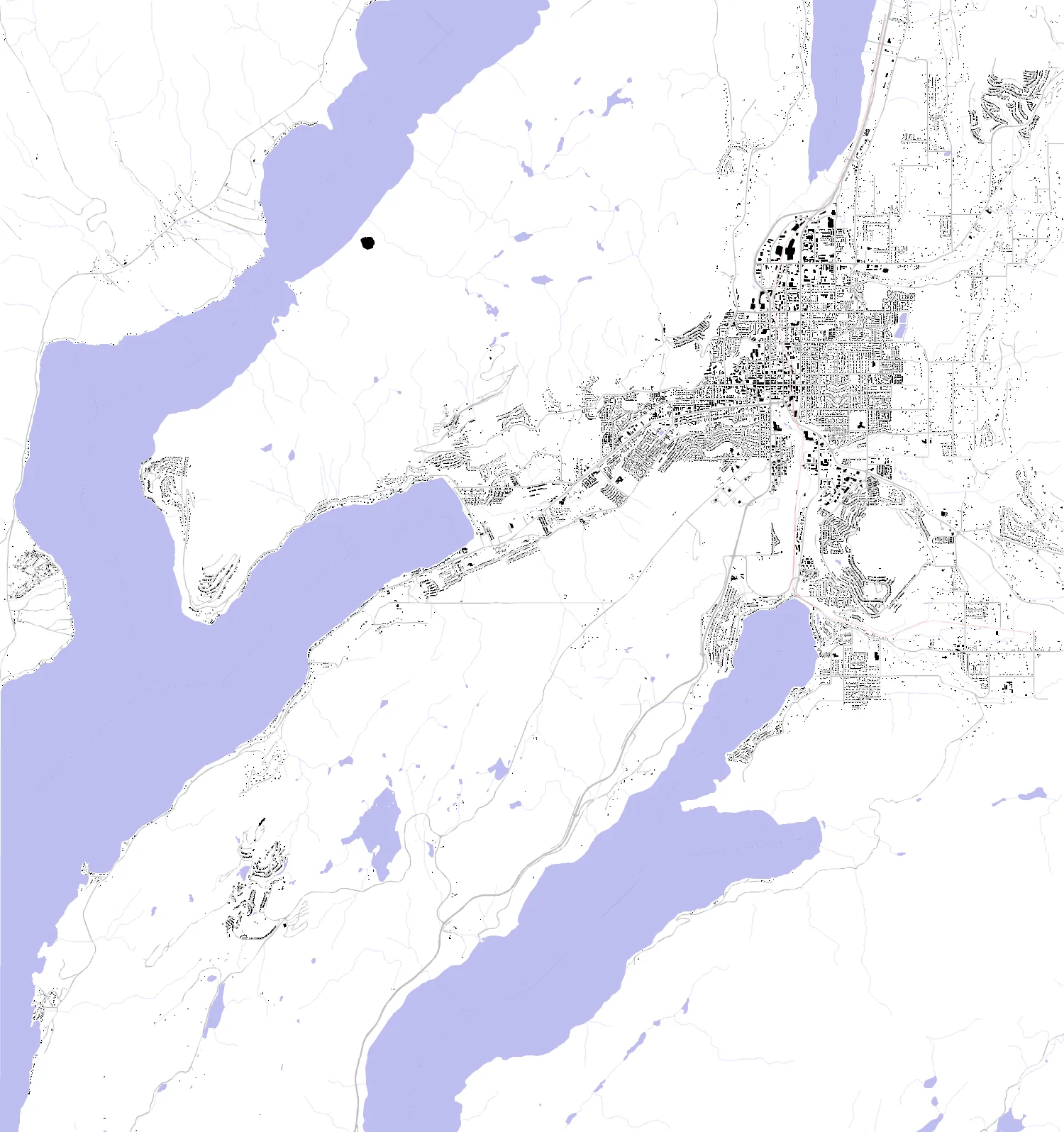 Vernon figure ground plan