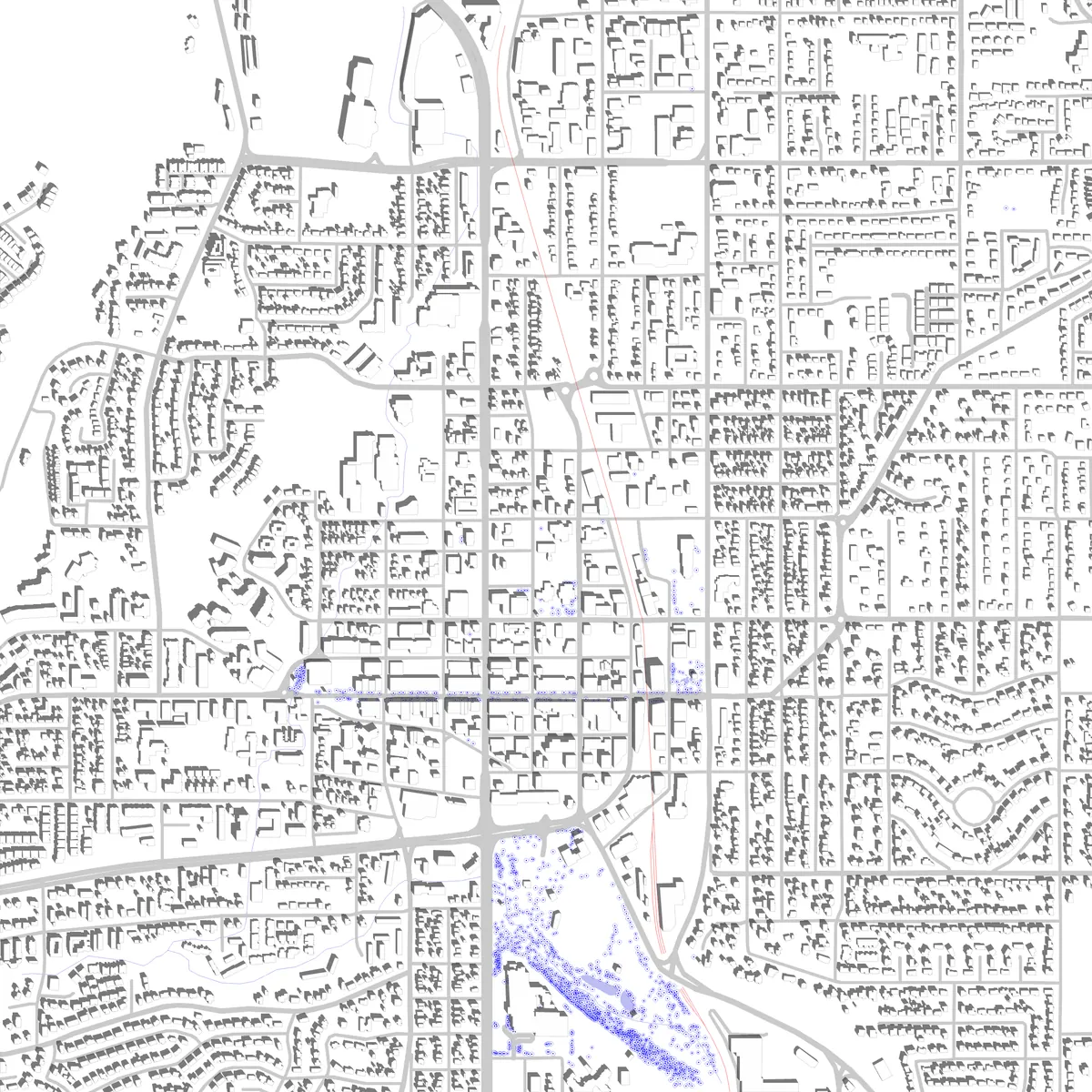 Vernon site plan (2.5 km)