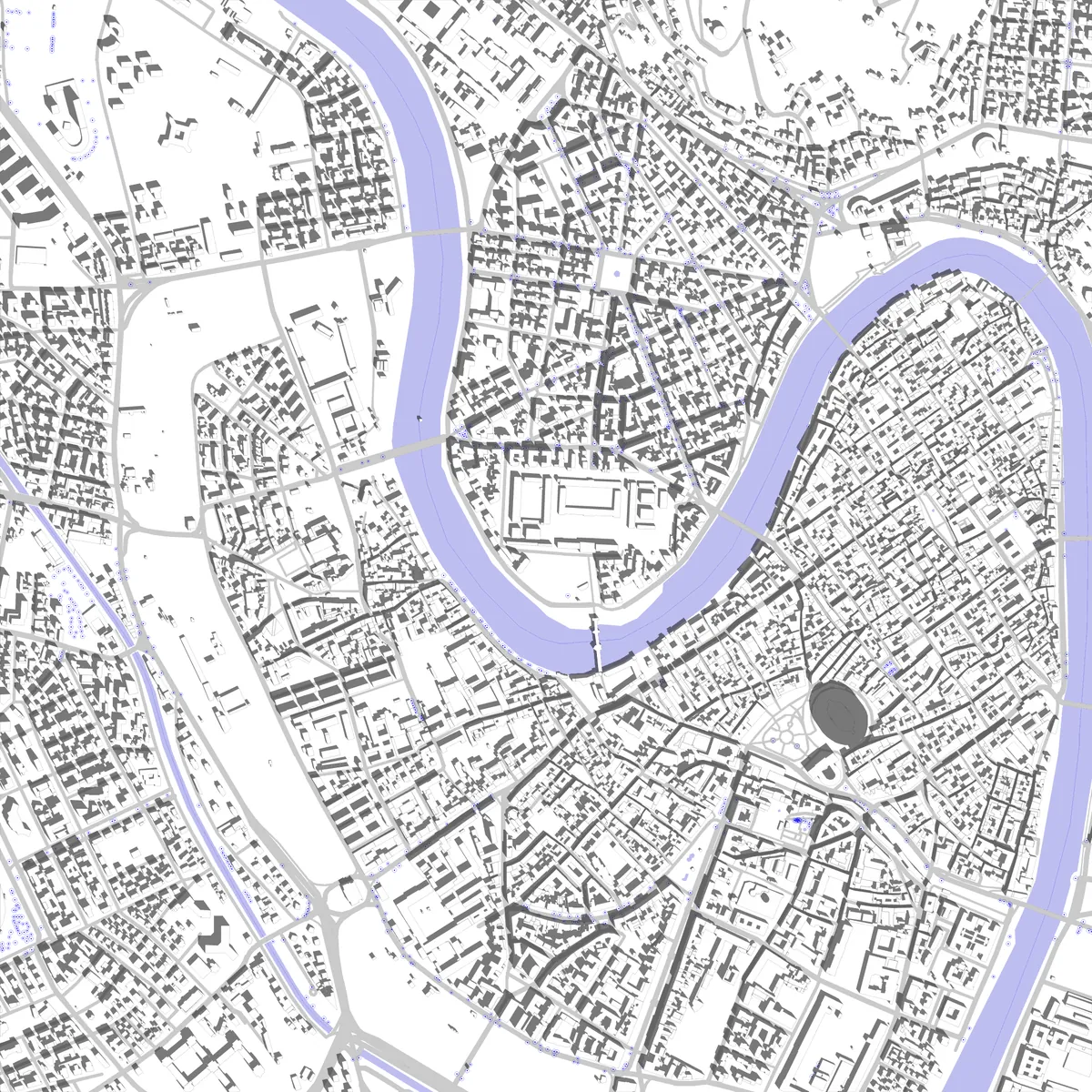 Verona planimetria di sito (2.5 km)