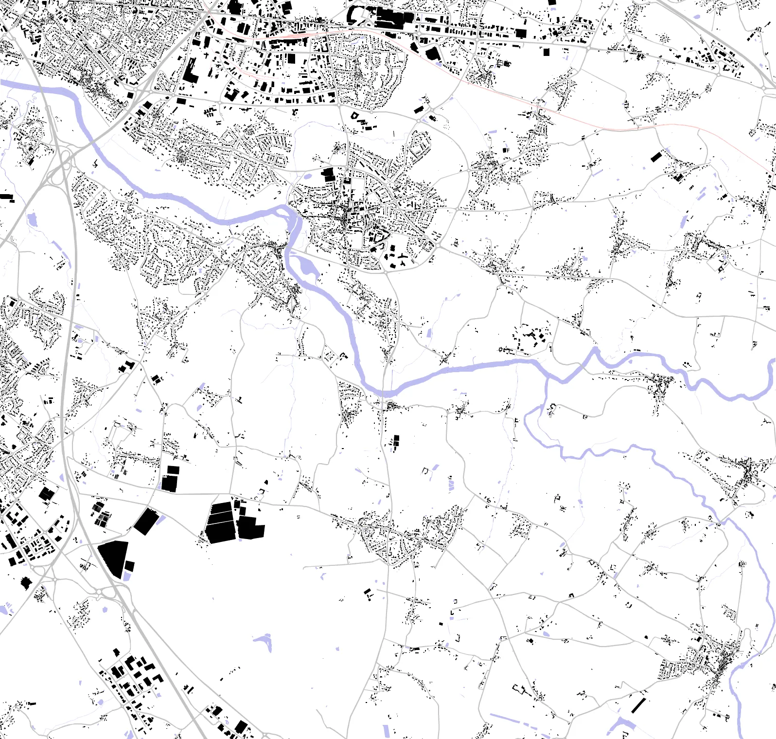Vertou figure ground plan