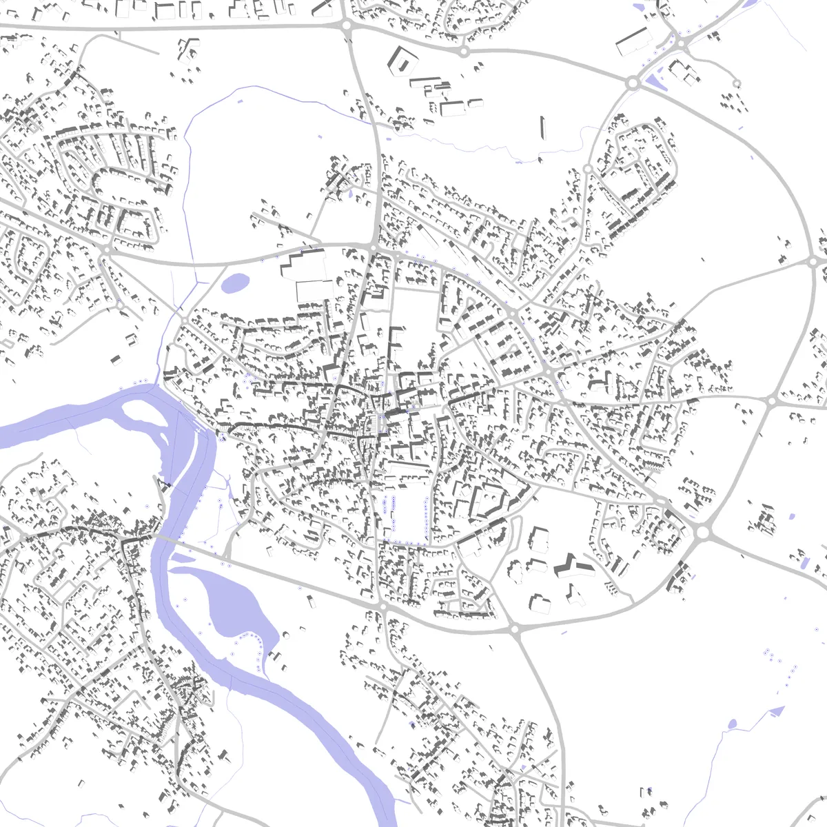 Vertou site plan (2.5 km)