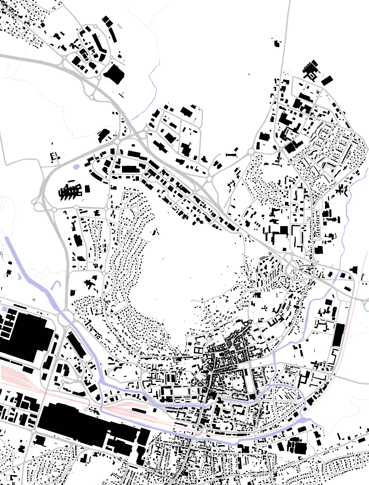 Vesoul plan de masse