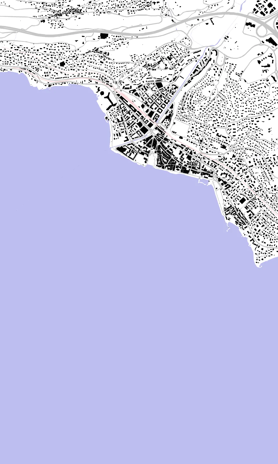 Vevey Schwarzplan